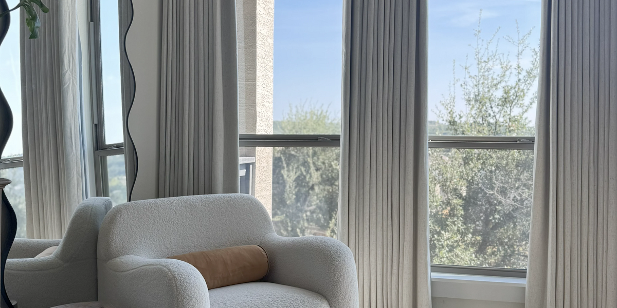 Self-lined Curtains