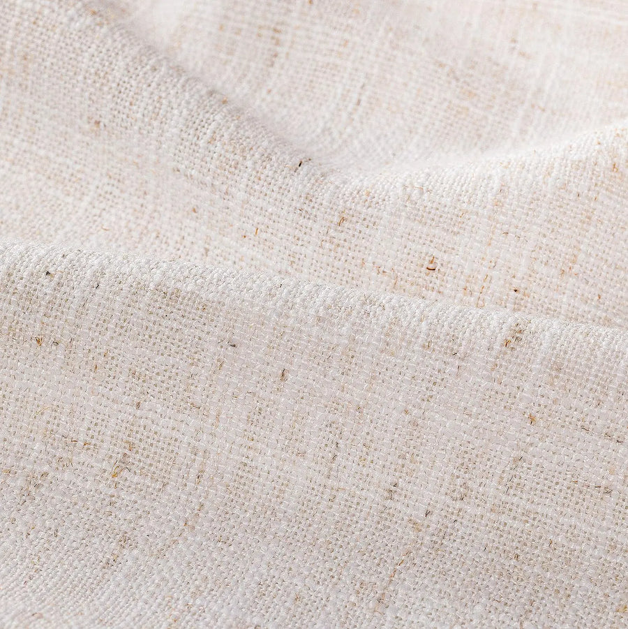 Soft ivory woven fabric