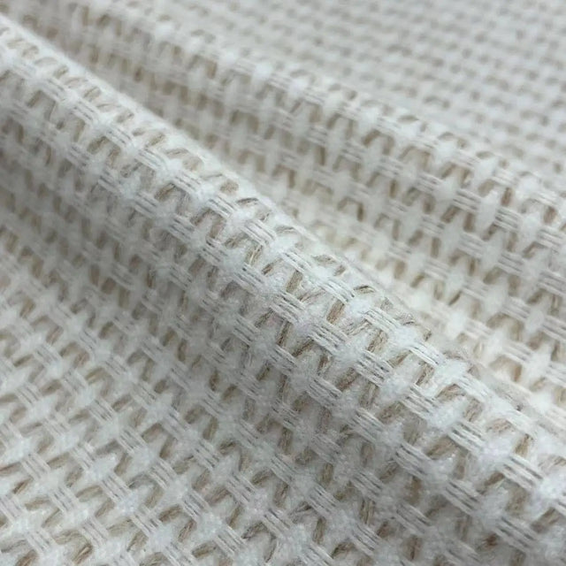 Winola Wool | Textured Weave Drapery fabric and drape detail